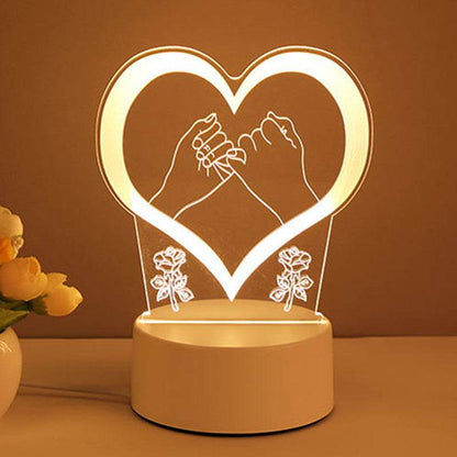 USB LED 3D Acrylic Night Light