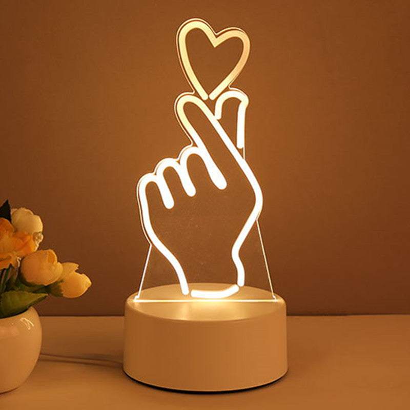 USB LED 3D Acrylic Night Light
