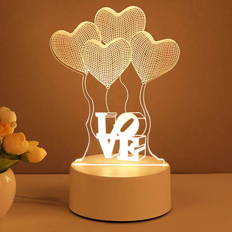 USB LED 3D Acrylic Night Light