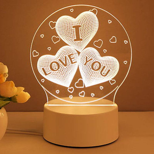 USB LED 3D Acrylic Night Light