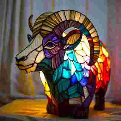 Vintage 3D Animal Table Lamp