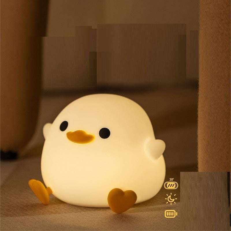 Cute DouDou Duck Alarm Clock Lamp