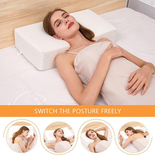 Memory Foam Cervical Support Single Healthy Pillow