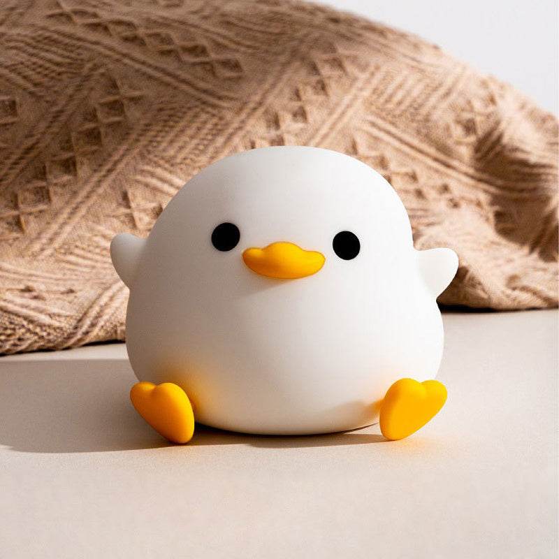 Cute DouDou Duck Alarm Clock Lamp