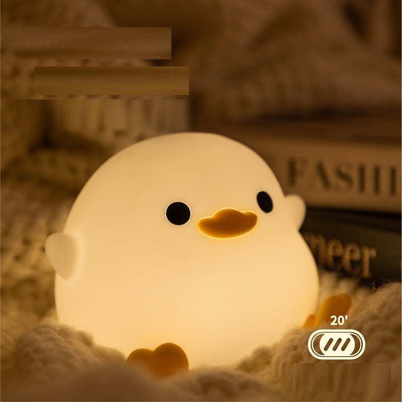 Cute DouDou Duck Alarm Clock Lamp